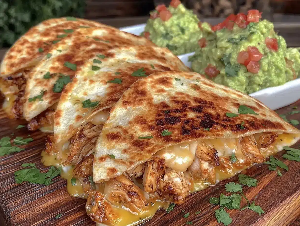 crispy chicken quesadillas preparation steps