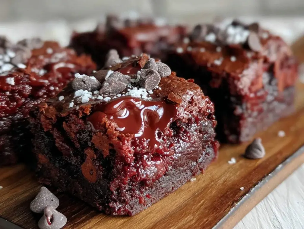 fudgy black bean brownies - featured image
