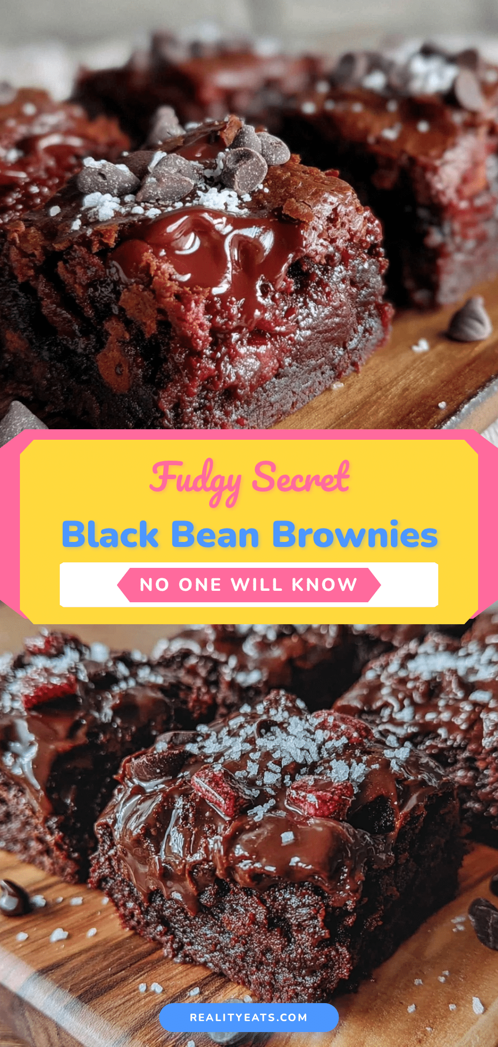 fudgy black bean brownies recipe