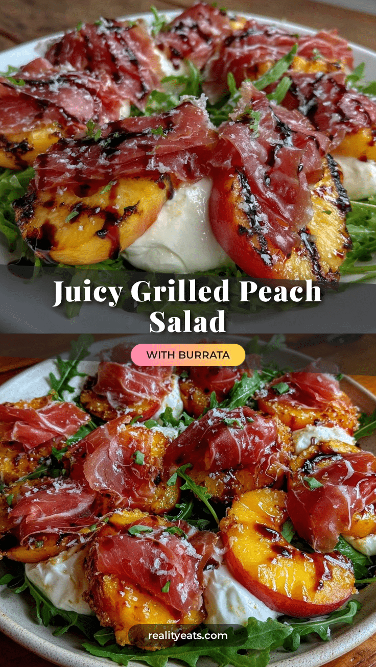 grilled peach salad recipe