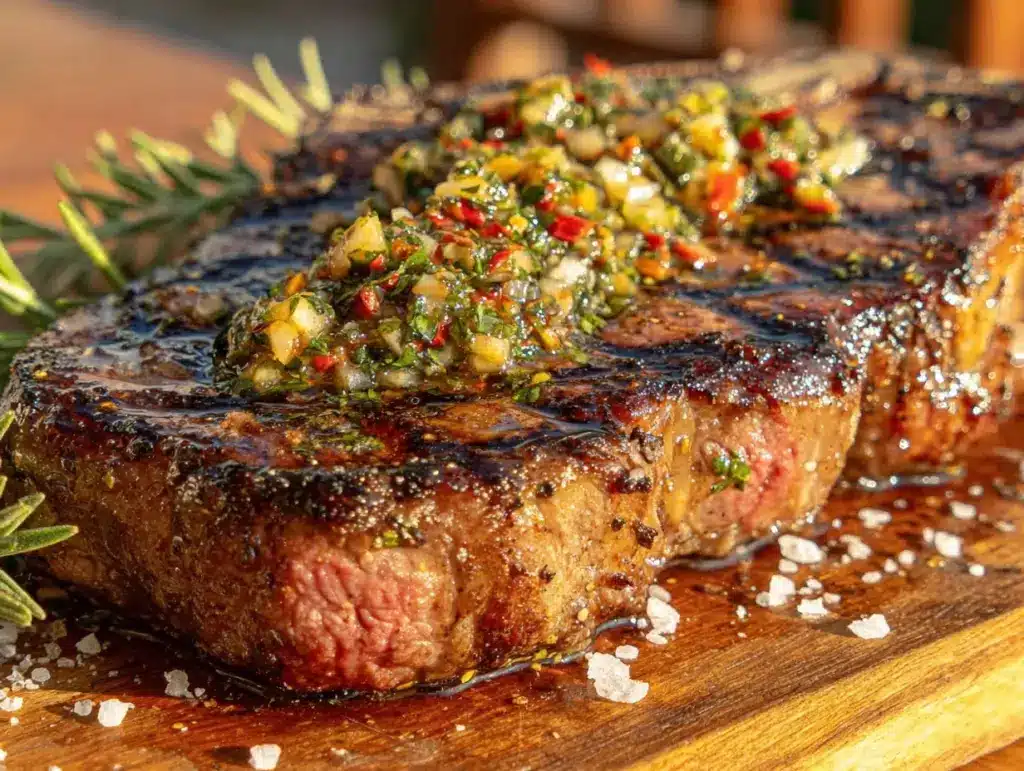 grilled porterhouse steak recipe - featured image