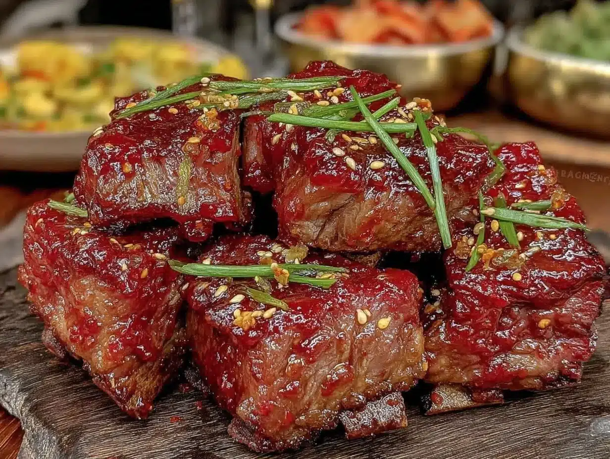 korean bbq short ribs preparation steps