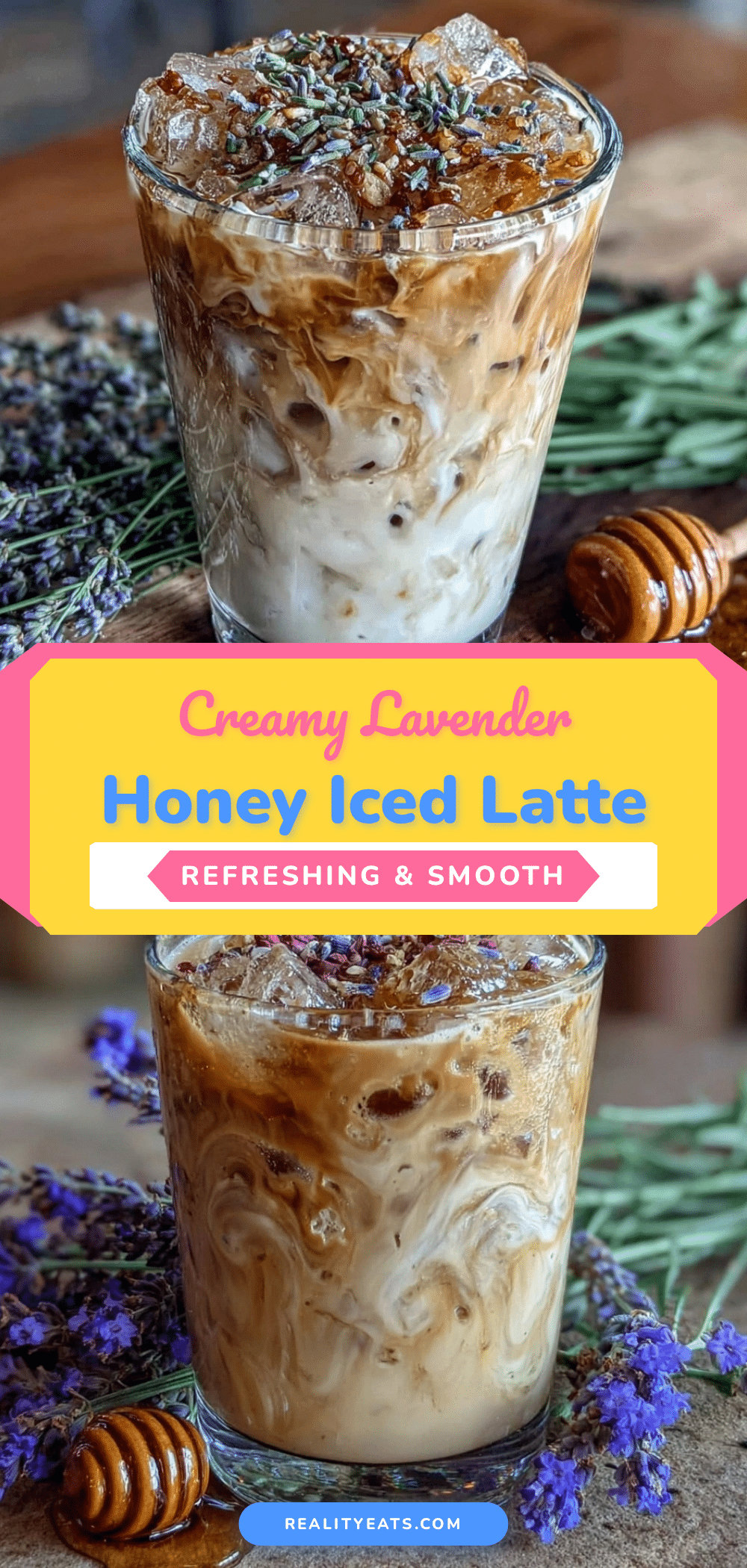 lavender honey iced latte recipe
