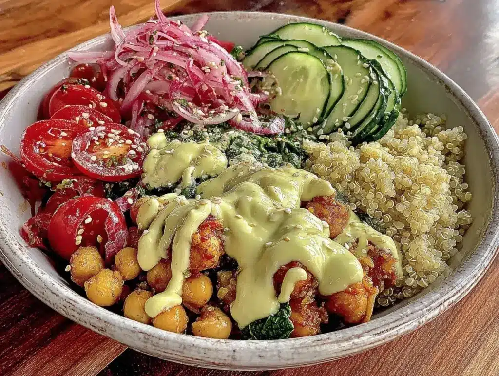 Mediterranean Quinoa Bowl - featured image
