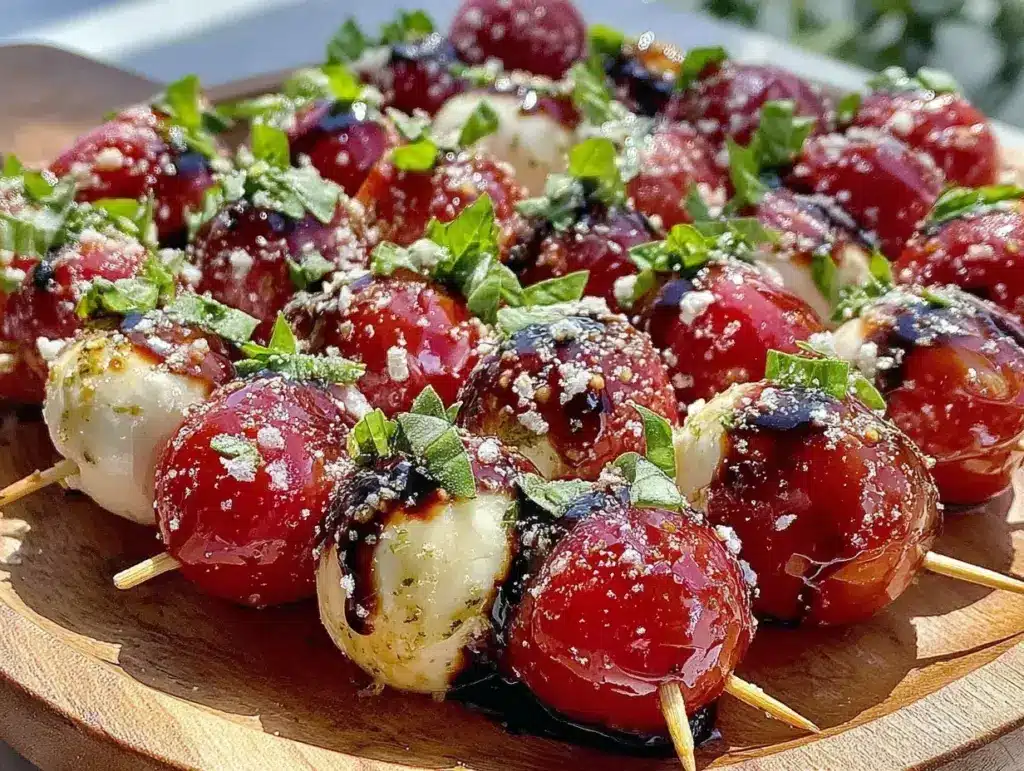 mini flag Caprese skewers - featured image