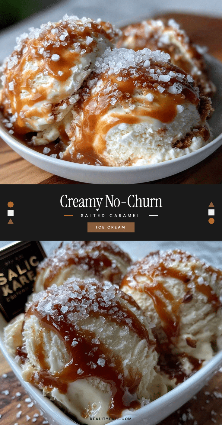 no-churn salted caramel ice cream recipe