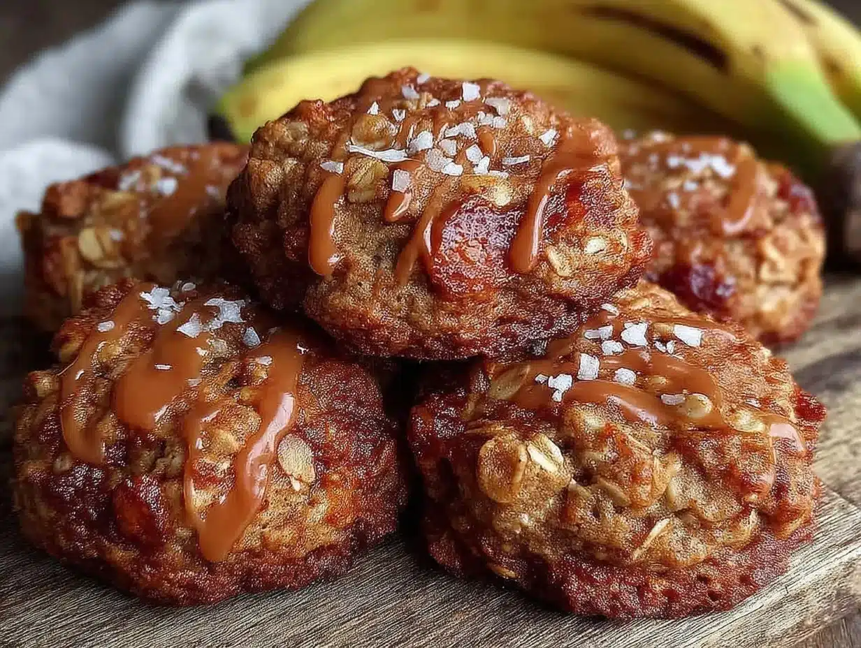 peanut butter banana oatmeal breakfast cookies preparation steps