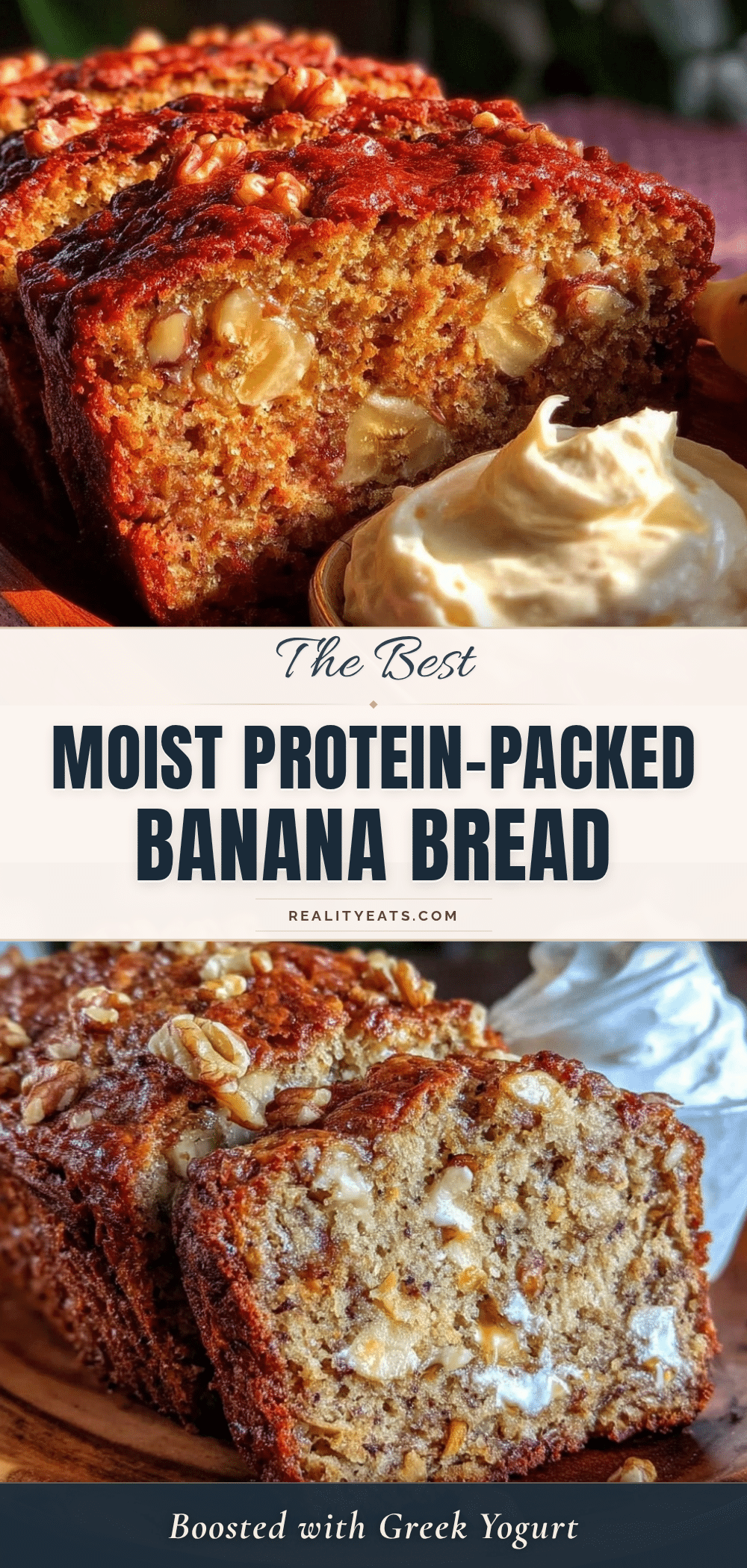 protein-packed banana bread recipe with greek yogurt recipe