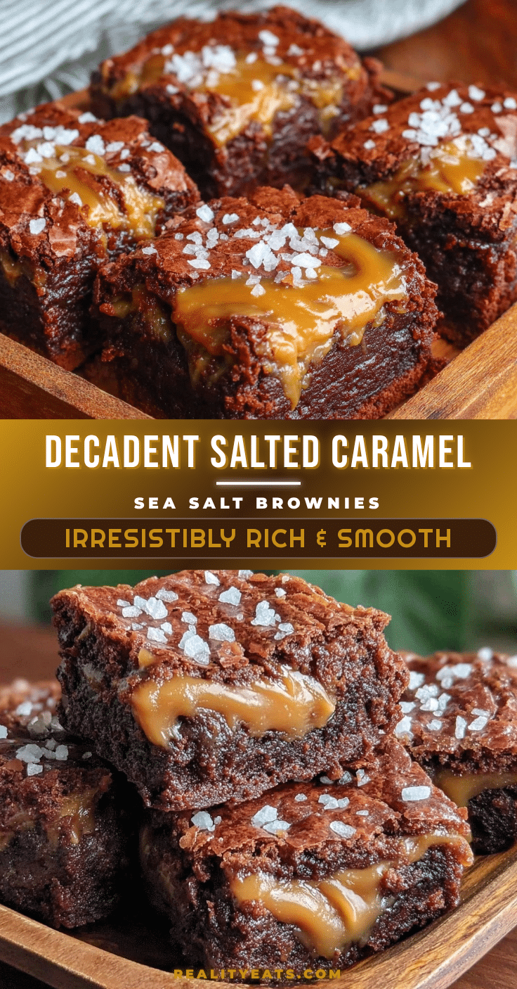 salted caramel brownies recipe