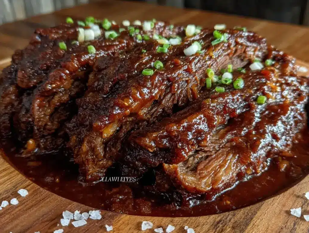 slow-cooker beef brisket - featured image