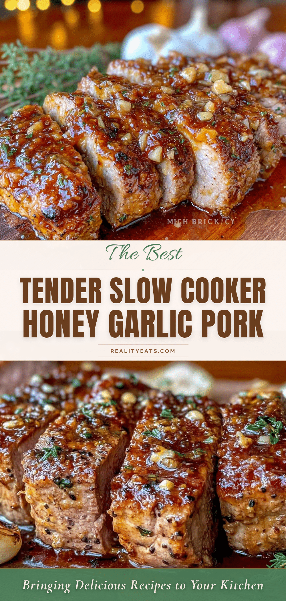 slow cooker honey garlic pork tenderloin recipe