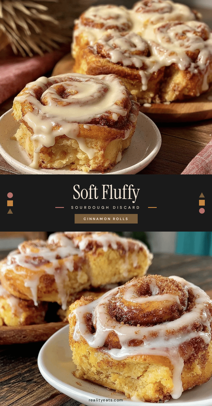 sourdough discard cinnamon rolls recipe