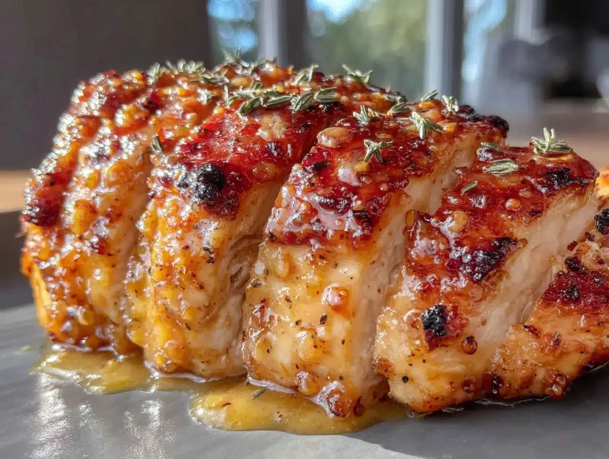 tender honey mustard baked chicken breast preparation steps
