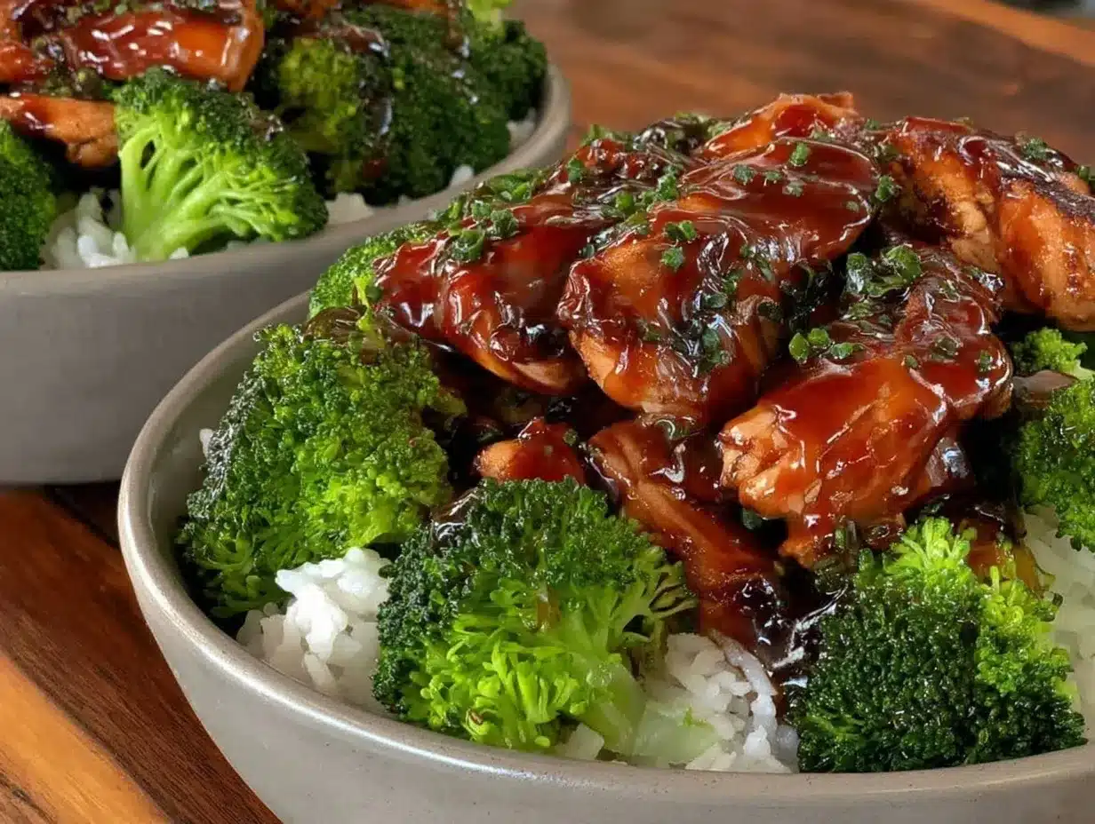 teriyaki chicken meal prep bowls preparation steps