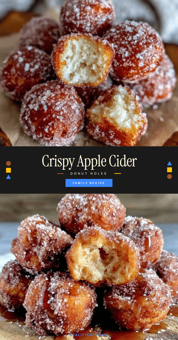 apple cider donut holes recipe