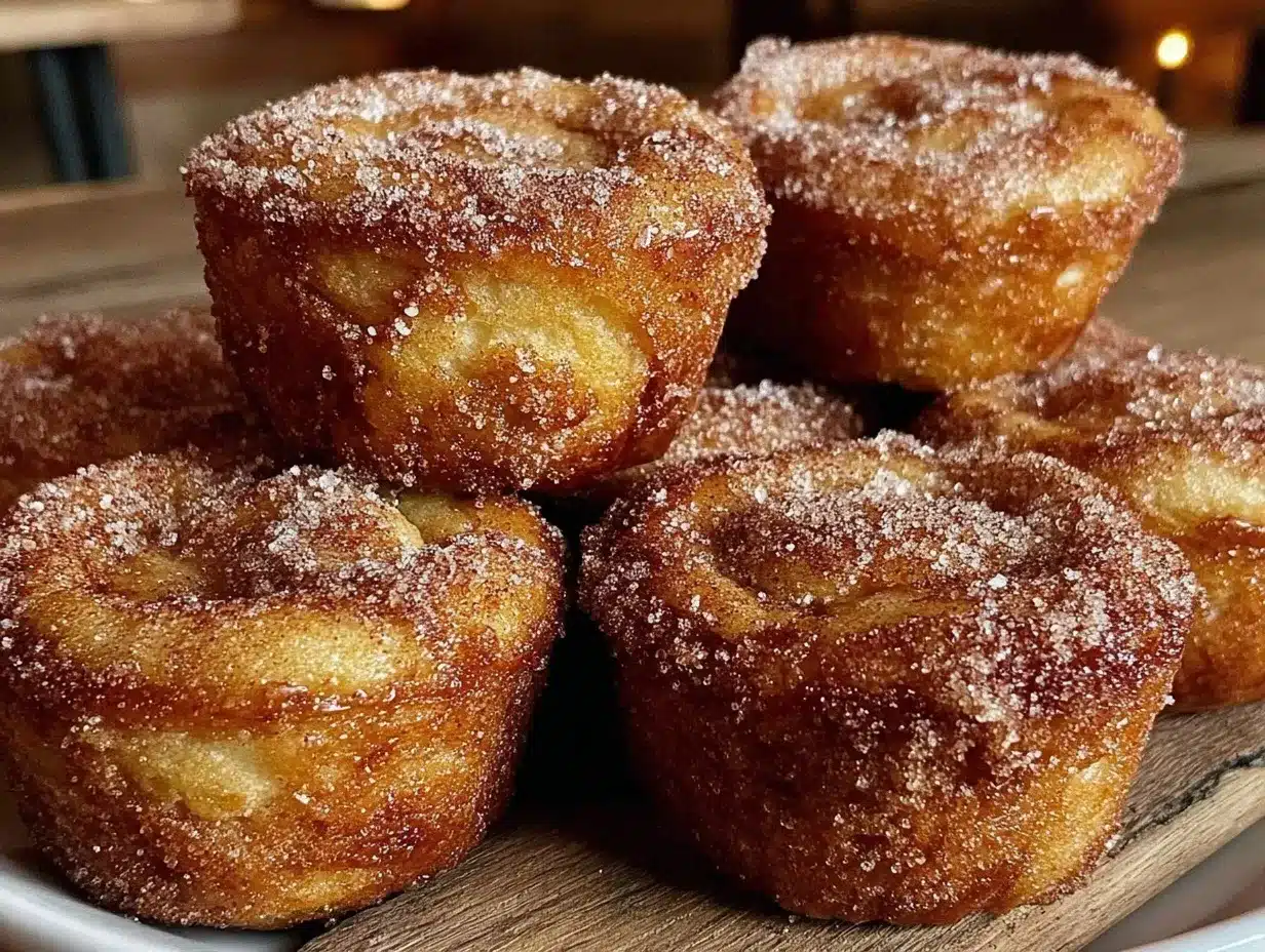 brown butter apple cider doughnut muffins preparation steps