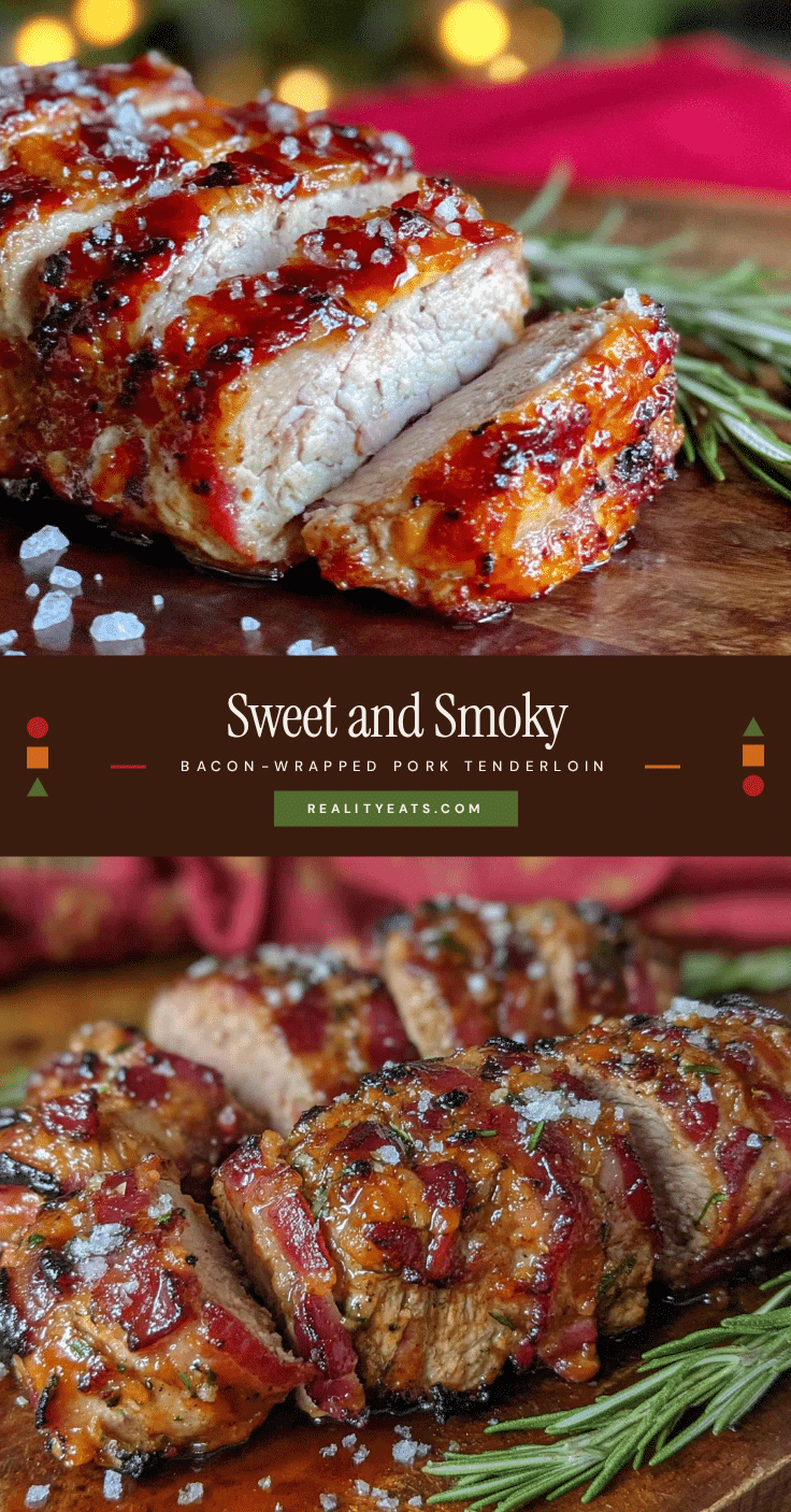 brown sugar bacon-wrapped pork tenderloin recipe