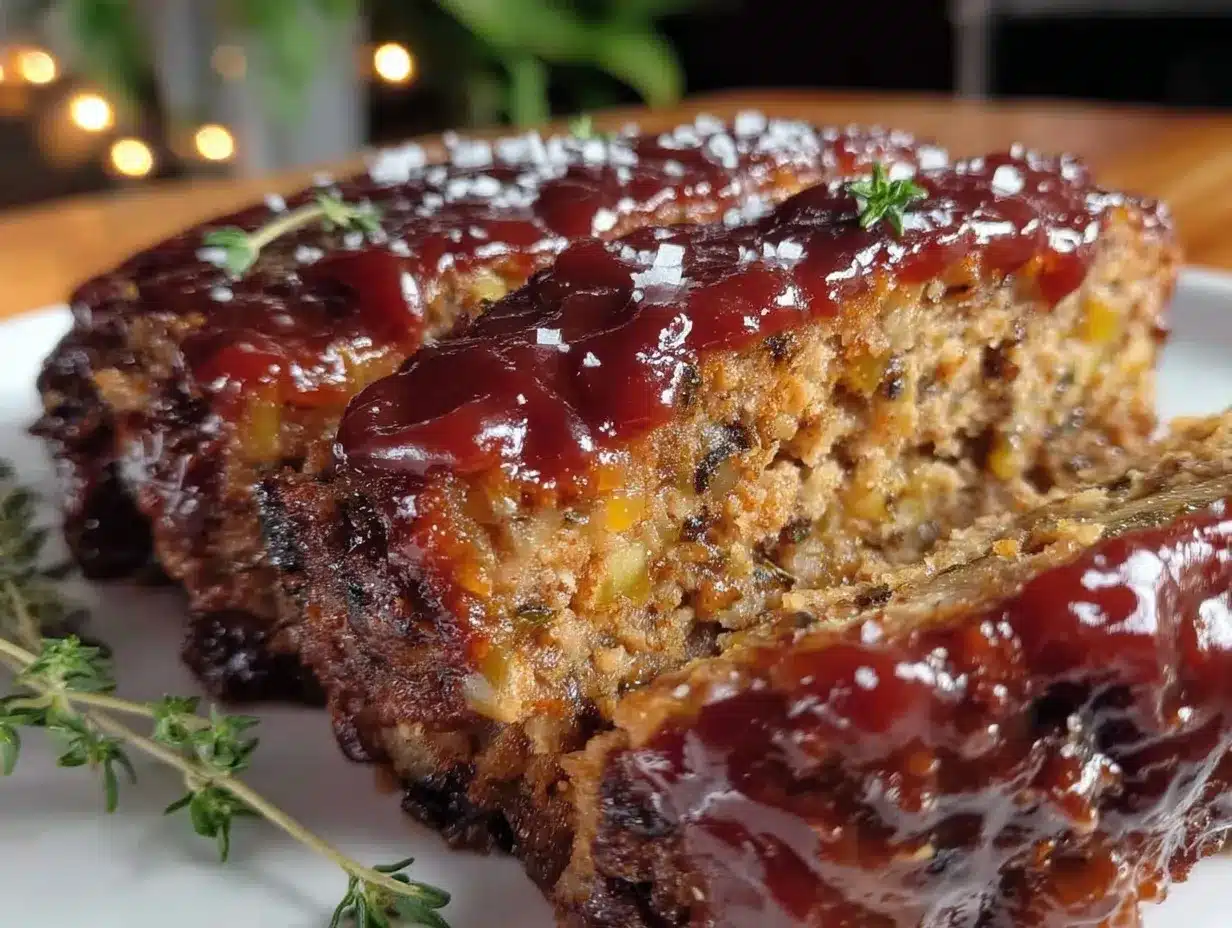 brown sugar glazed meatloaf preparation steps