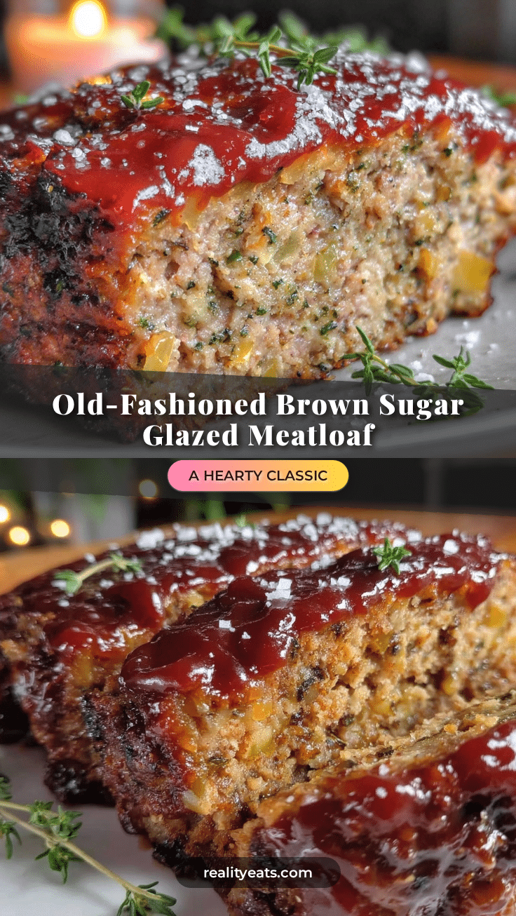 brown sugar glazed meatloaf recipe