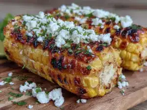 cilantro lime grilled corn - featured image