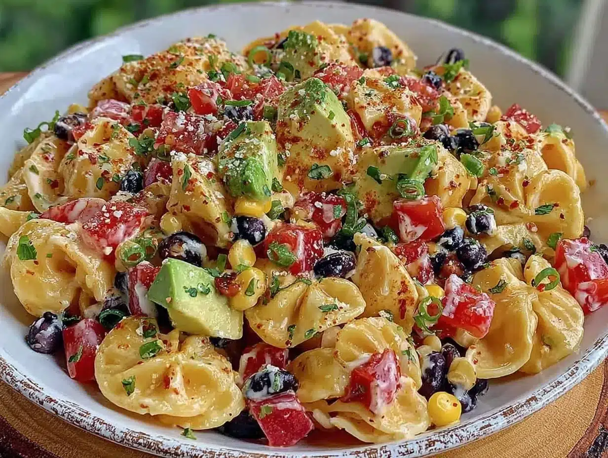 cowboy caviar pasta salad preparation steps