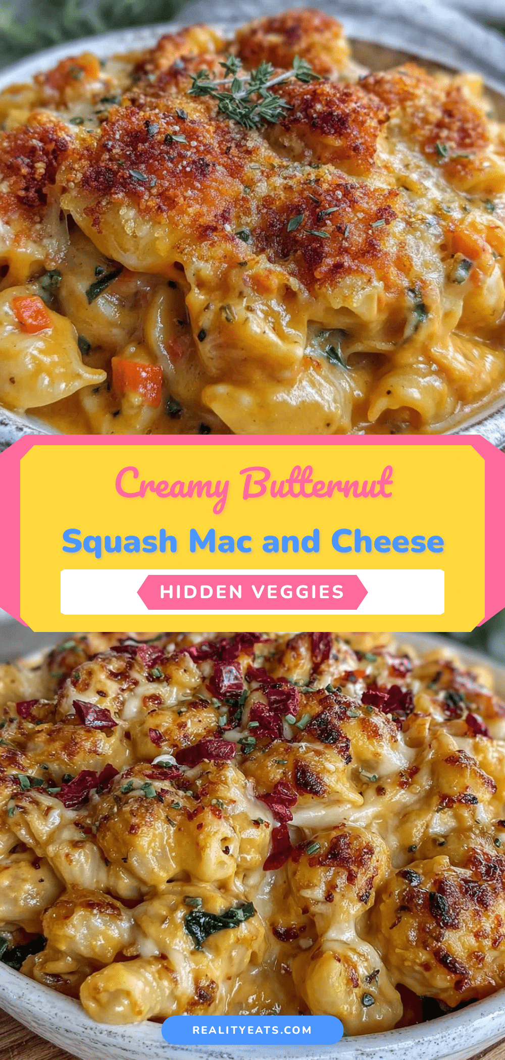 creamy butternut squash mac and cheese recipe