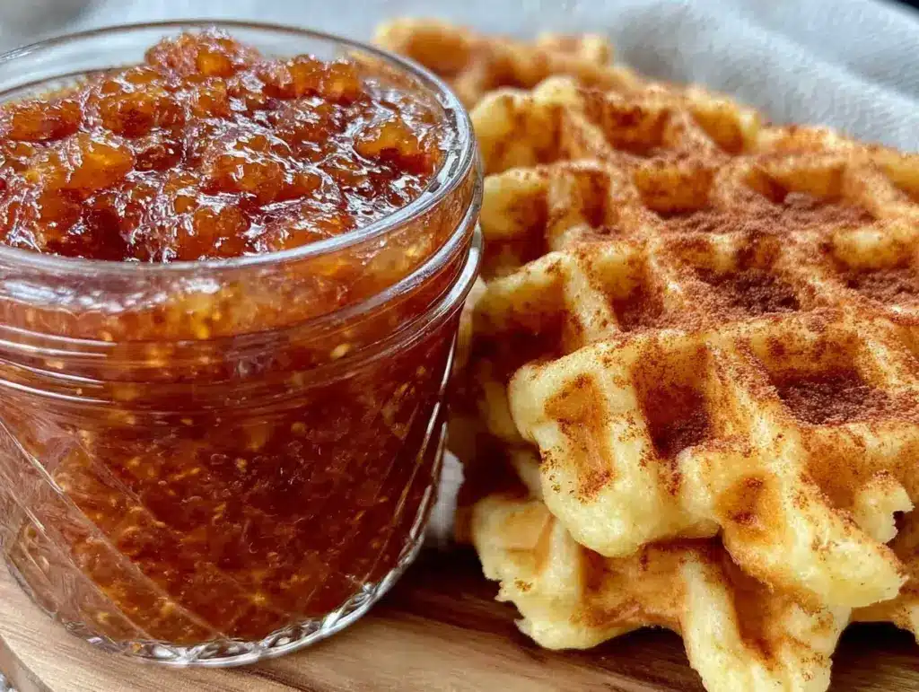 creamy homemade peach butter - featured image