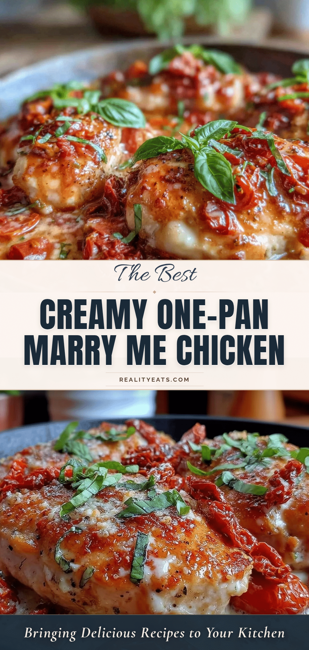 creamy one-pan marry me chicken recipe