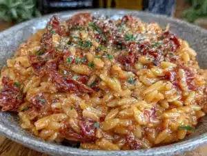 Creamy One-Pot Lazy Marry Me Orzo - featured image