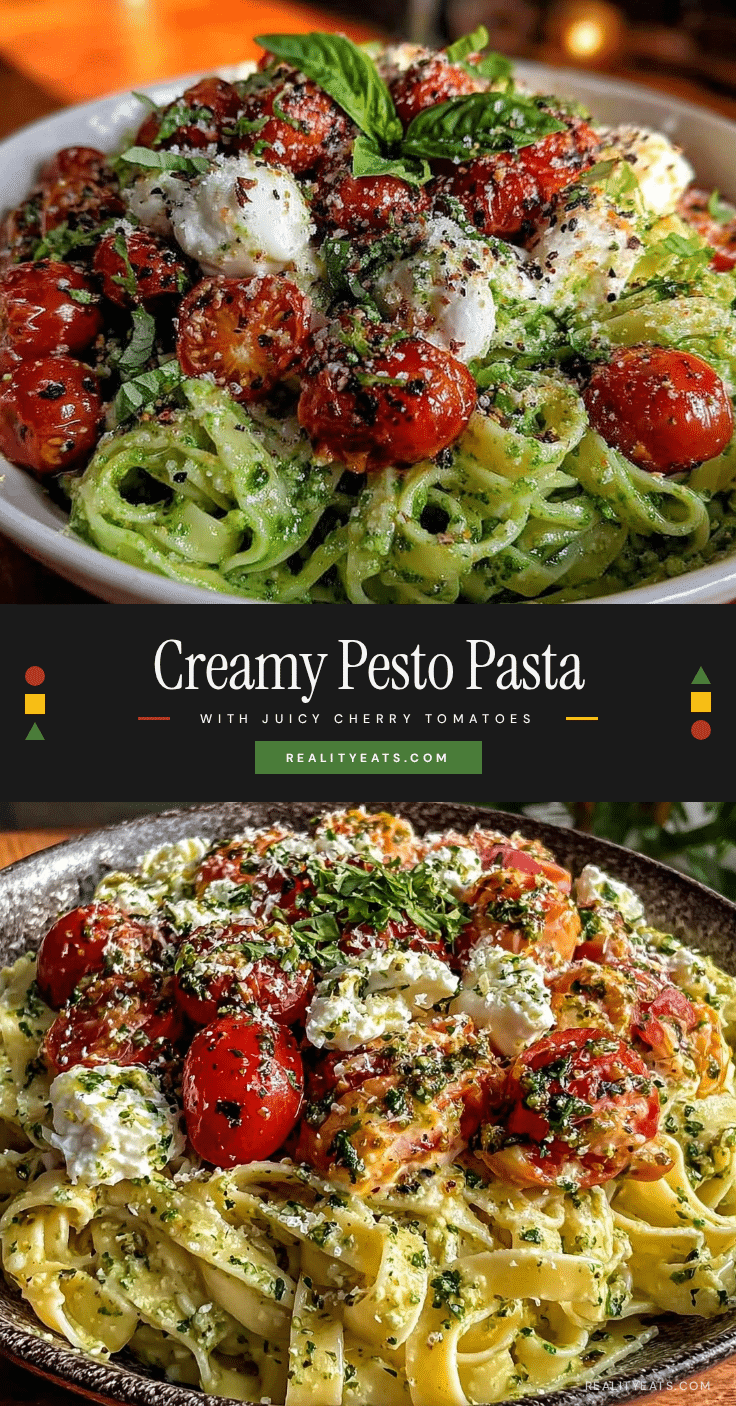 creamy pesto pasta recipe