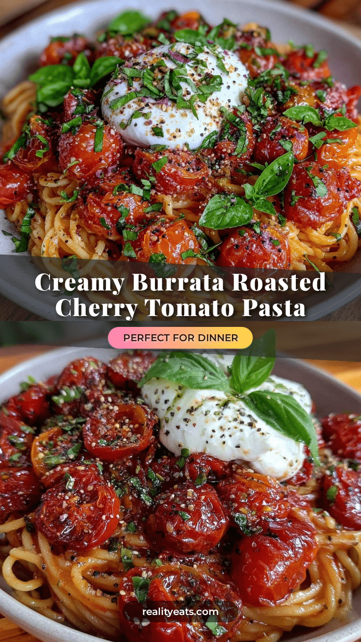 creamy roasted cherry tomato pasta recipe