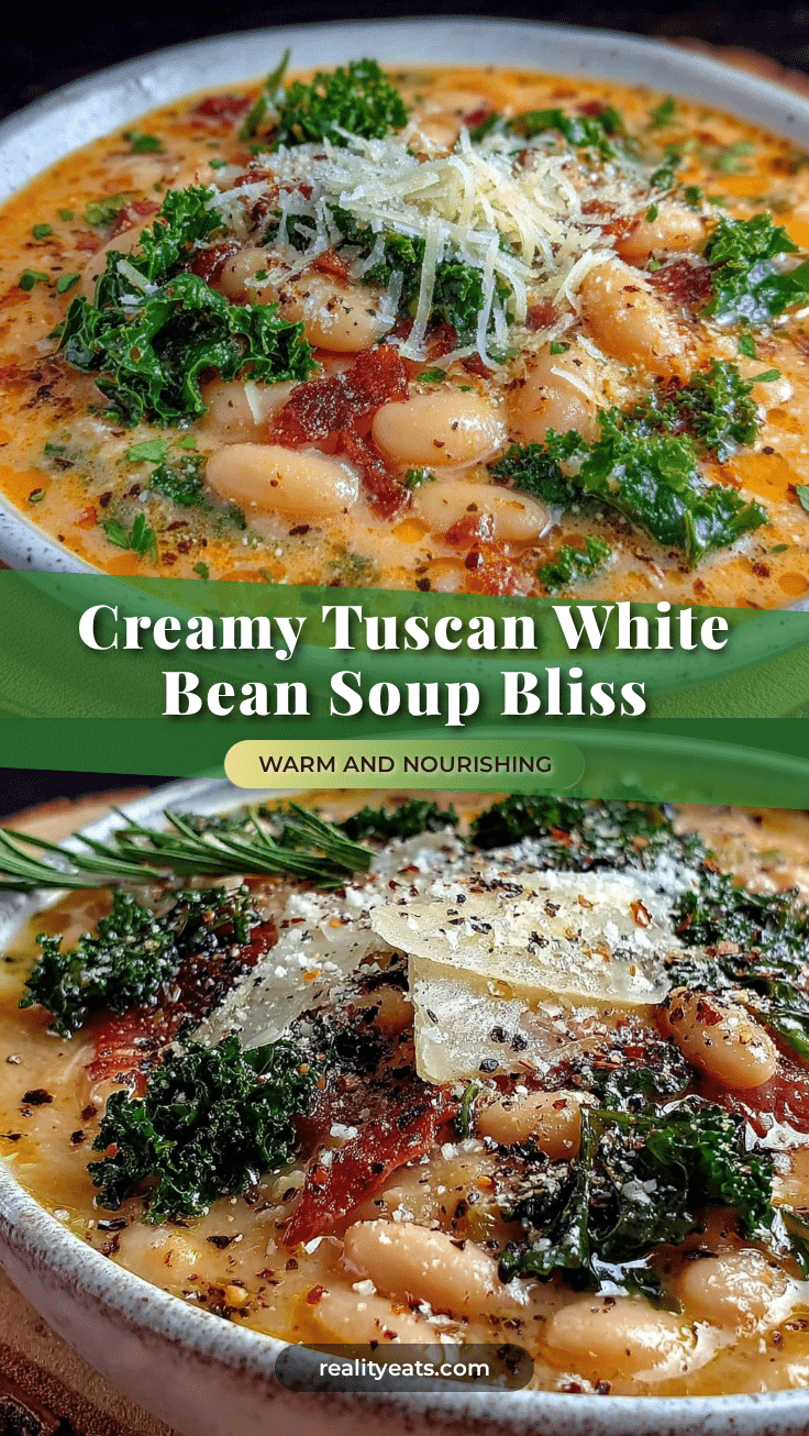 creamy tuscan white bean soup recipe