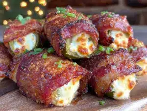 crispy bacon-wrapped jalapeño poppers - featured image