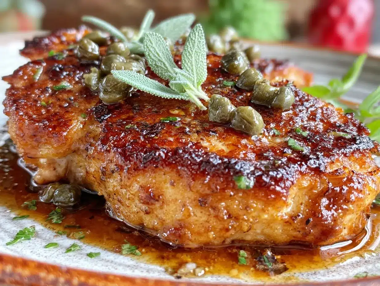 crispy brown butter sage chicken breast preparation steps