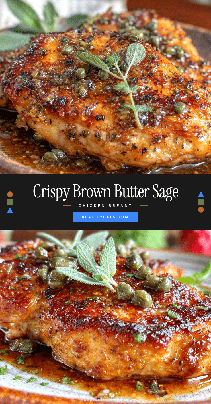 crispy brown butter sage chicken breast recipe