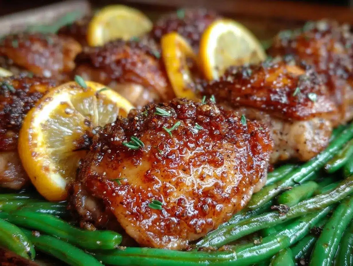 crispy lemon chicken thighs preparation steps
