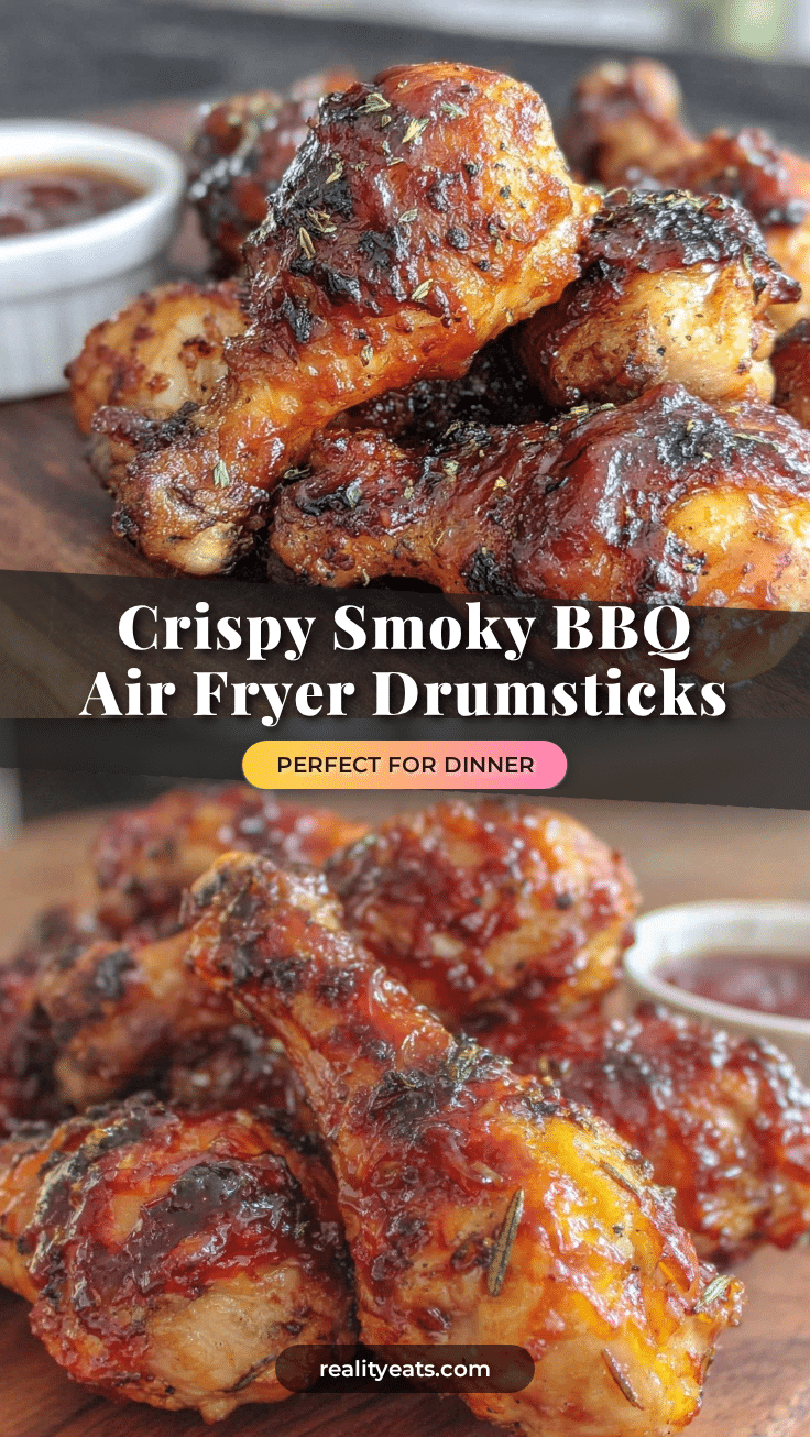 crispy smoky bbq air fryer chicken drumsticks recipe