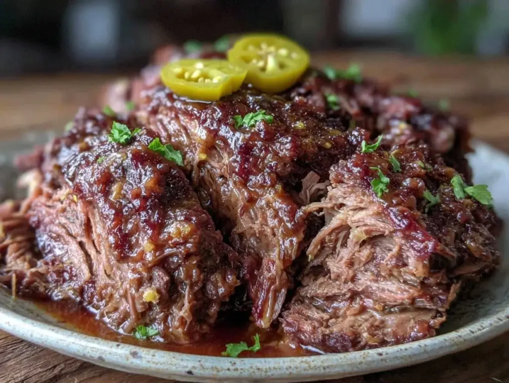 Crockpot Mississippi Pot Roast - featured image