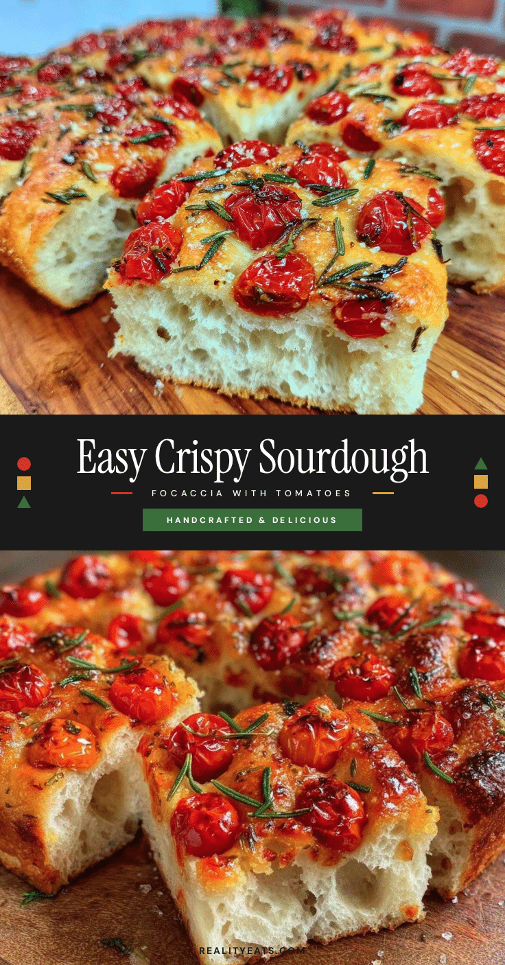 easy crispy sourdough focaccia recipe