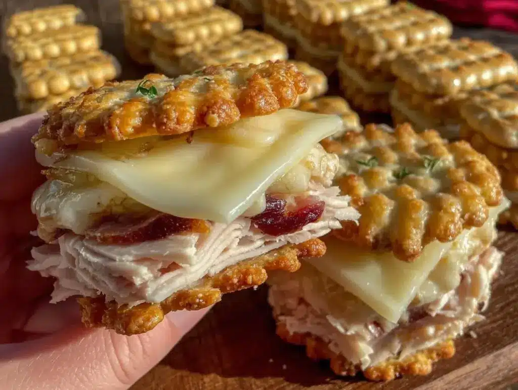 Easy DIY Lunchables with Turkey Cheese Crackers - featured image