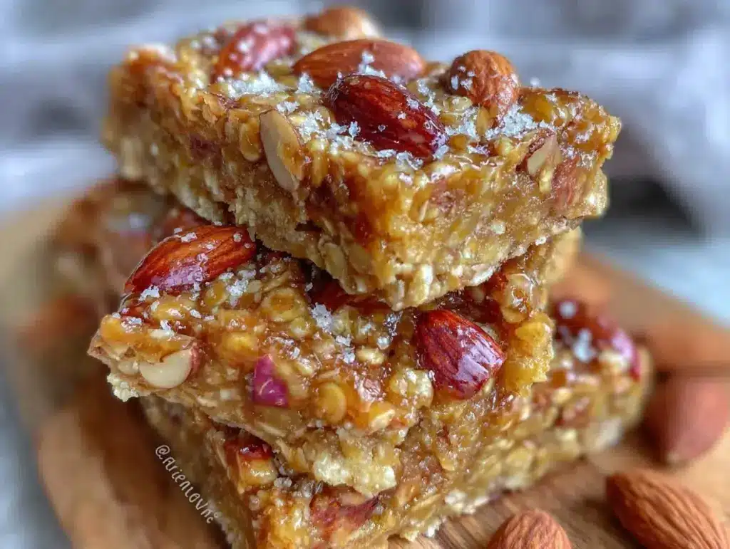 easy no-bake granola bars - featured image