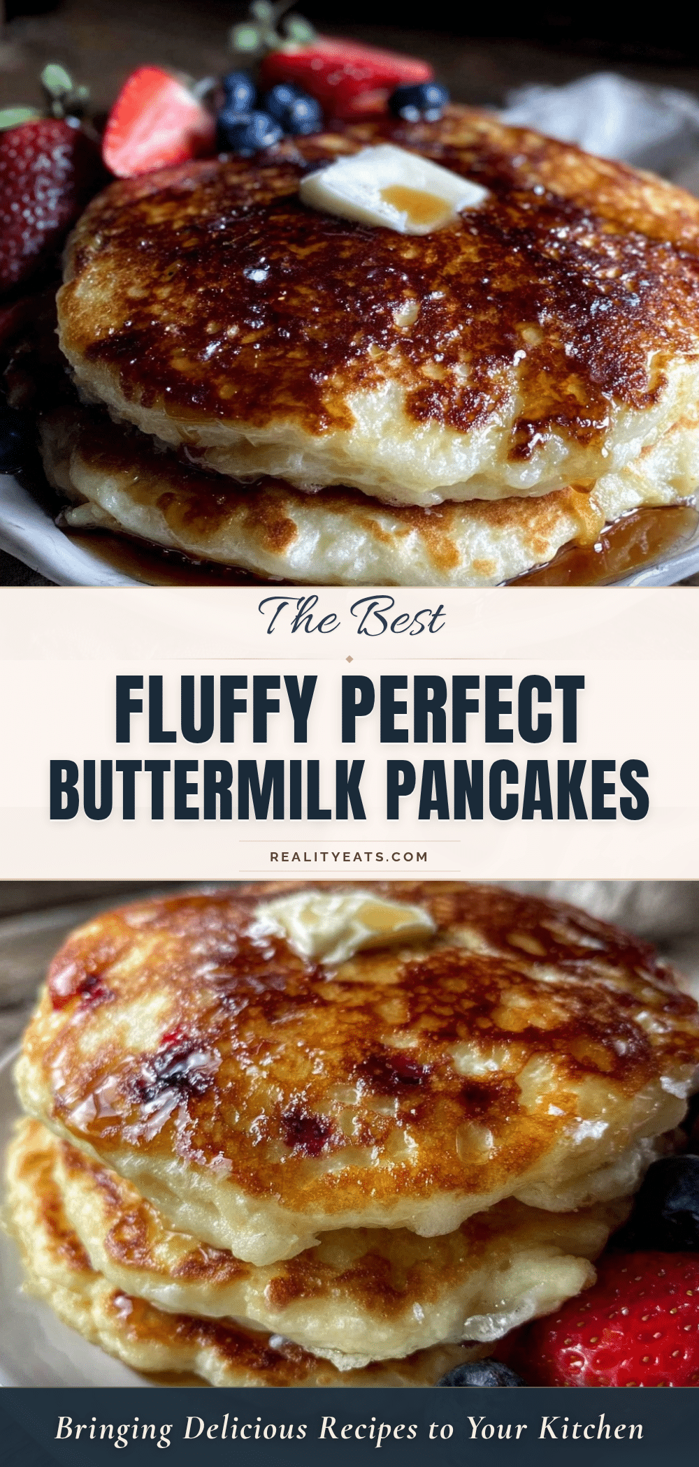 fluffy perfect buttermilk pancakes recipe