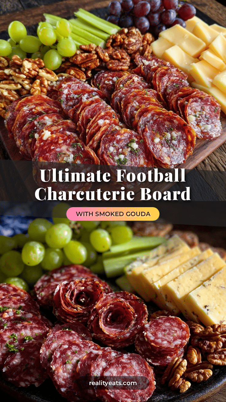 football charcuterie board recipe