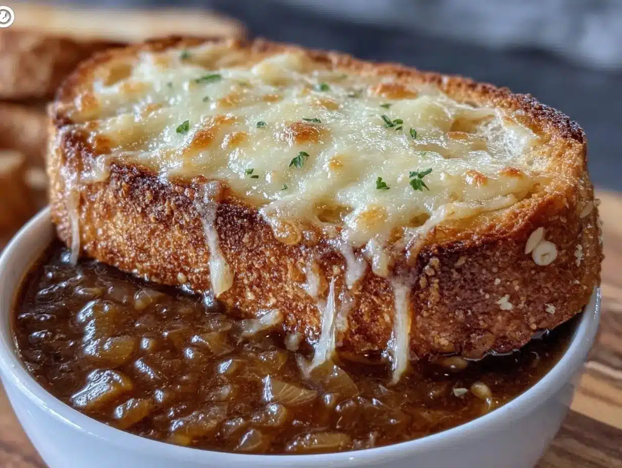 French Onion Ramen Soup preparation steps
