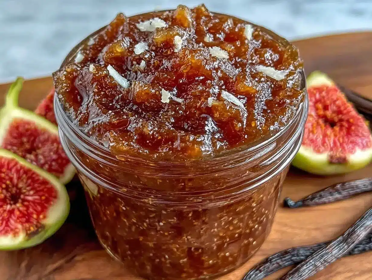 fresh fig jam preparation steps