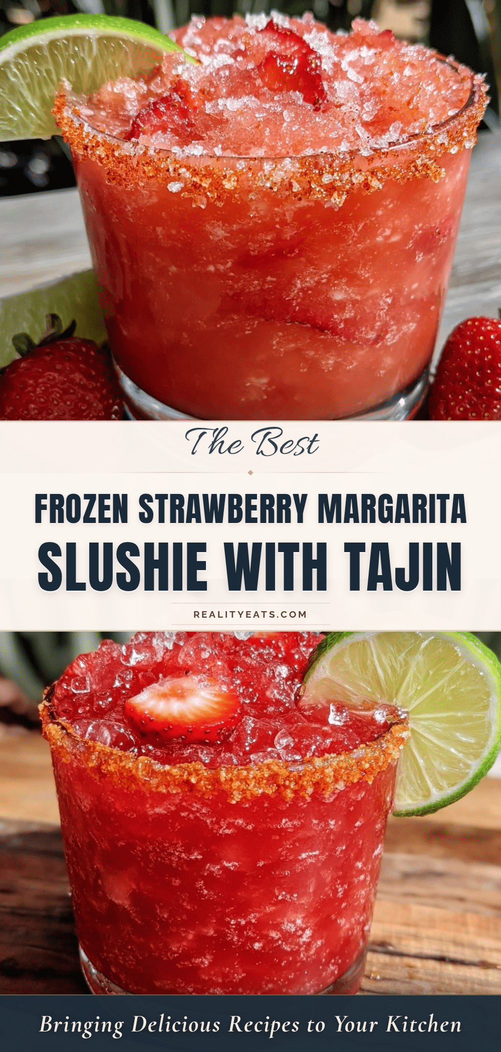 frozen strawberry margarita slushie recipe