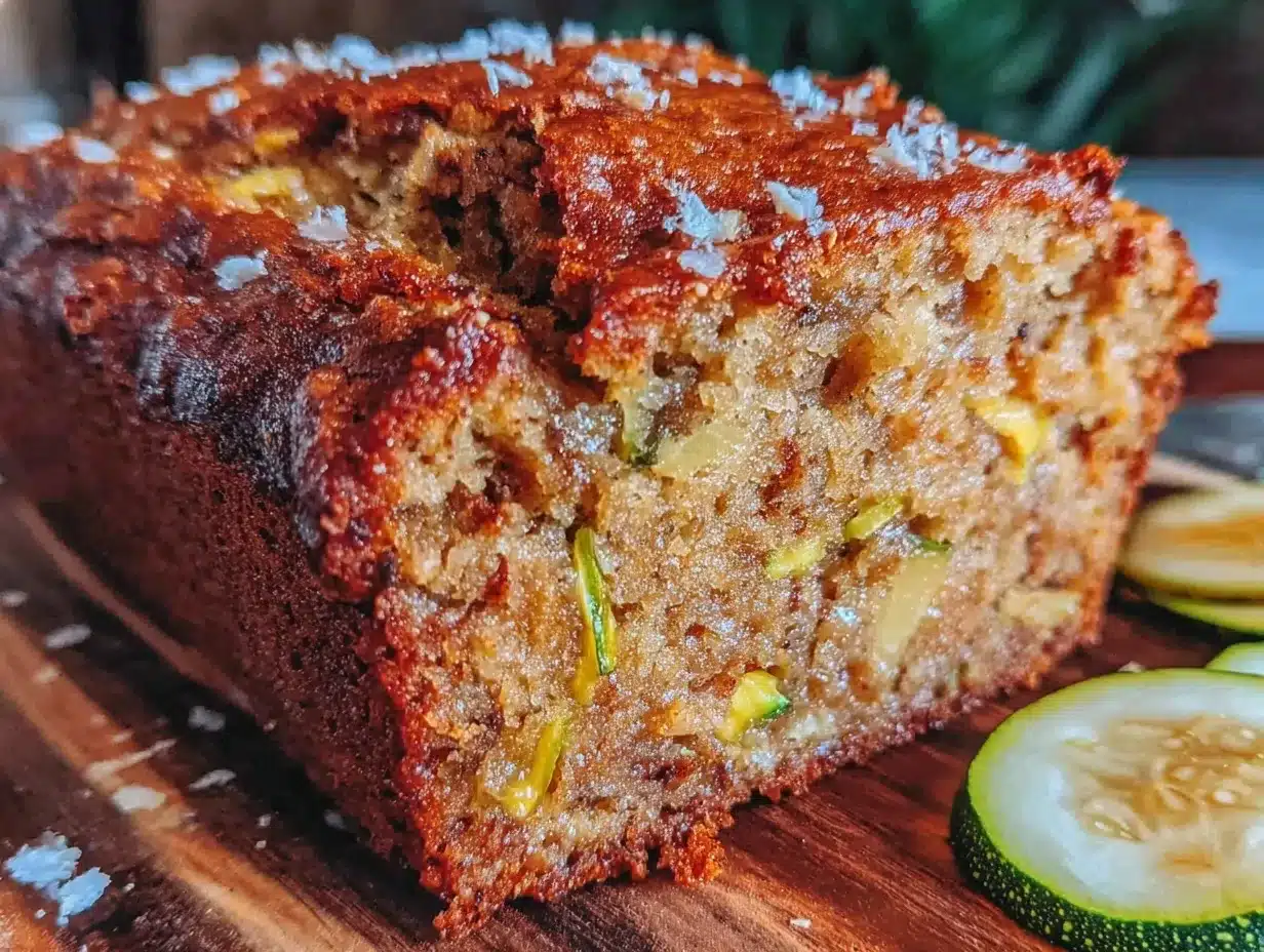 gluten-free zucchini banana bread preparation steps