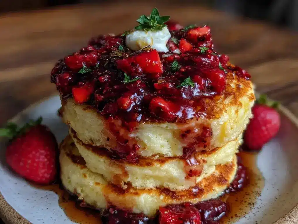 Greek yogurt protein pancakes - featured image