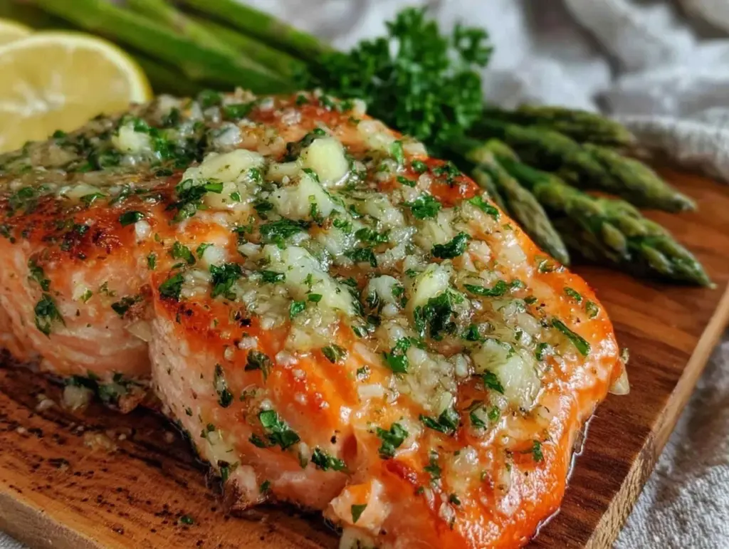healthy baked salmon - featured image