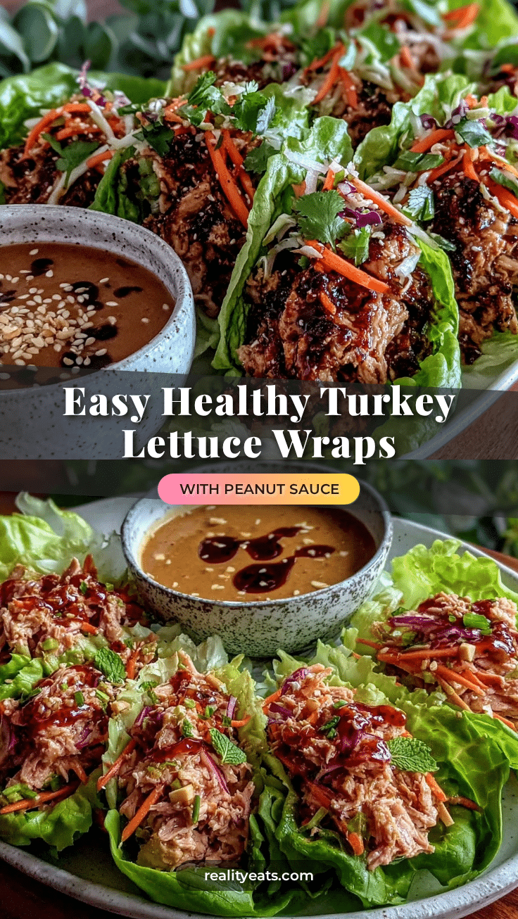 healthy turkey lettuce wraps recipe
